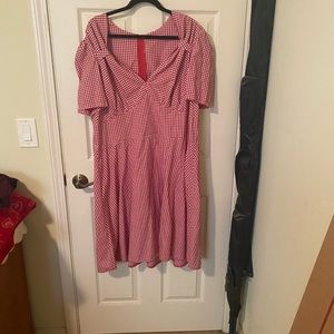 Handmade gingham dress
